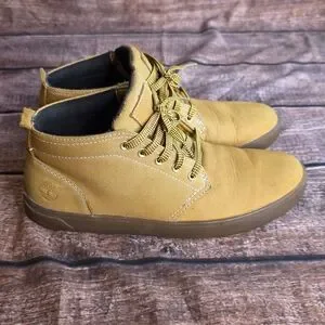 Men’s Groveton Timberland Tan Wheat Size 12 Timberland | Shoes | Timberland Mens Groveton Leather Fabric  main image 2